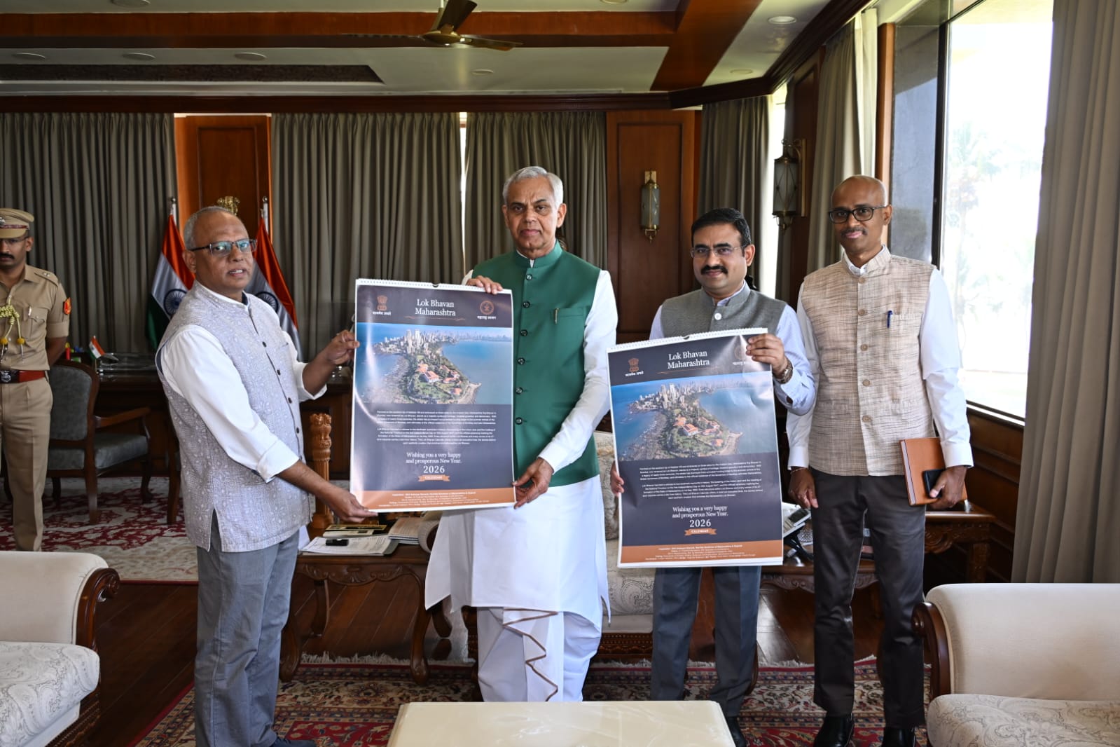 Governor releases Maharashtra Lok Bhavan calendar
